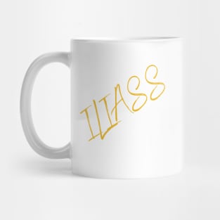 Iliass personalized name Mug